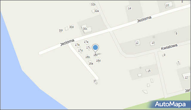 Kątno, Jarzębinowa, 17C, mapa Kątno