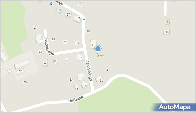 Kędzierzyn-Koźle, Jasińskiego Tadeusza, 6, mapa Kędzierzyna-Koźle