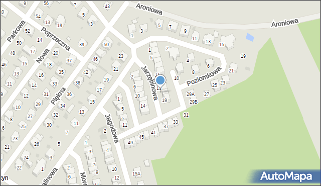 Kędzierzyn-Koźle, Jarzębinowa, 15, mapa Kędzierzyna-Koźle