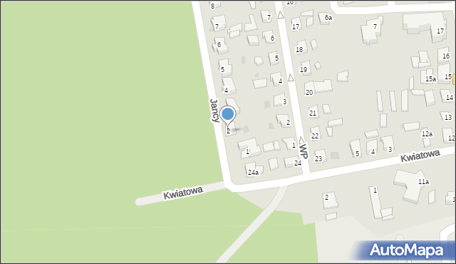 Kępice, Jancy Bogdana, 2, mapa Kępice