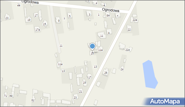 Klembów, Jana Pawła II, 15, mapa Klembów