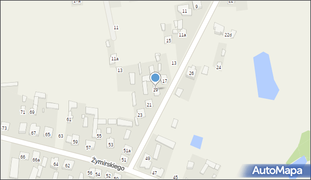Klembów, Jana Pawła II, 19, mapa Klembów
