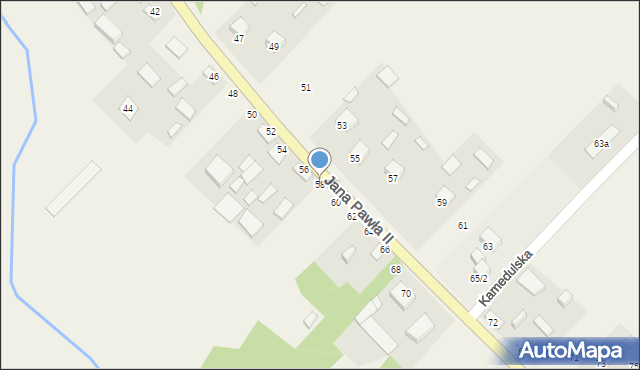 Kłoda, Jana Pawła II, 58, mapa Kłoda