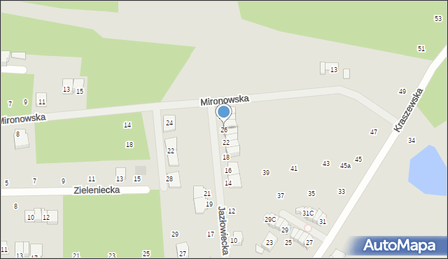 Kobyłka, Jazłowiecka, 26, mapa Kobyłka