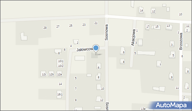 Kolnik, Jałowcowa, 1, mapa Kolnik