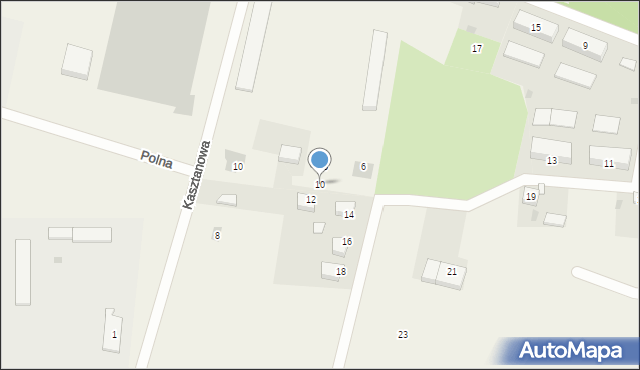 Konarzew, Jaśminowa, 10, mapa Konarzew