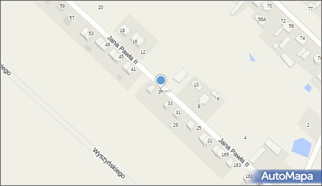 Koneck, Jana Pawła II, 37, mapa Koneck