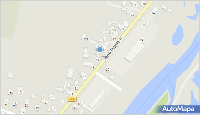 Konin, Jana Pawła II, 21, mapa Konina