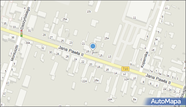Konstantynów Łódzki, Jana Pawła II, 17, mapa Konstantynów Łódzki