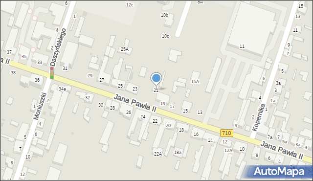 Konstantynów Łódzki, Jana Pawła II, 21, mapa Konstantynów Łódzki