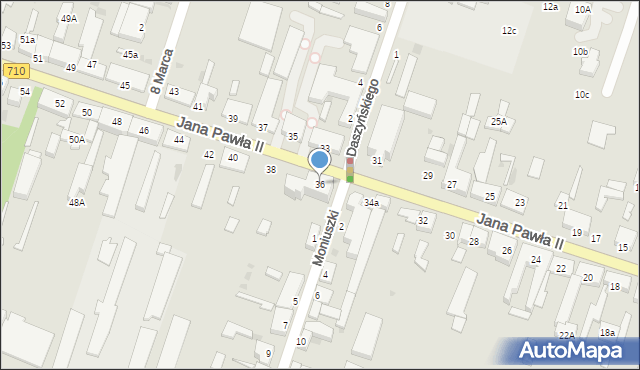 Konstantynów Łódzki, Jana Pawła II, 36, mapa Konstantynów Łódzki