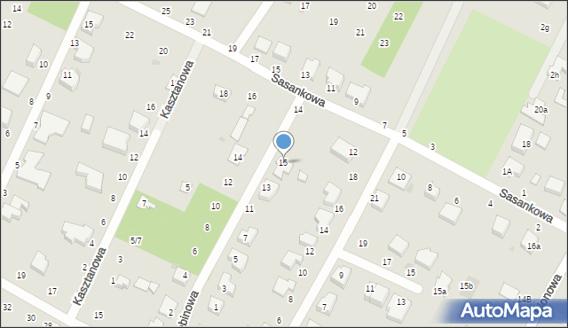 Konstantynów Łódzki, Jarzębinowa, 15, mapa Konstantynów Łódzki