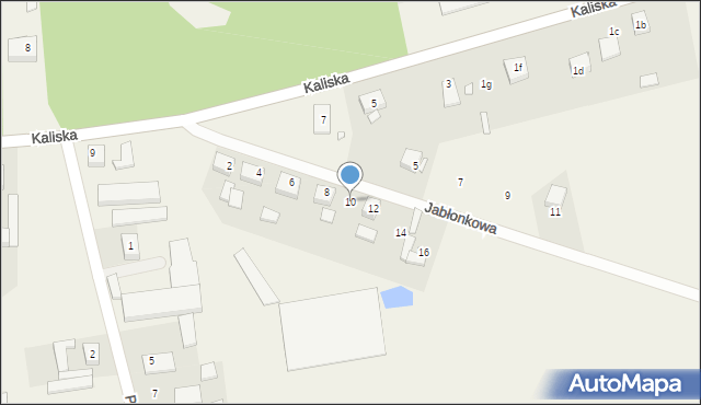 Kotowiecko, Jabłonkowa, 10, mapa Kotowiecko