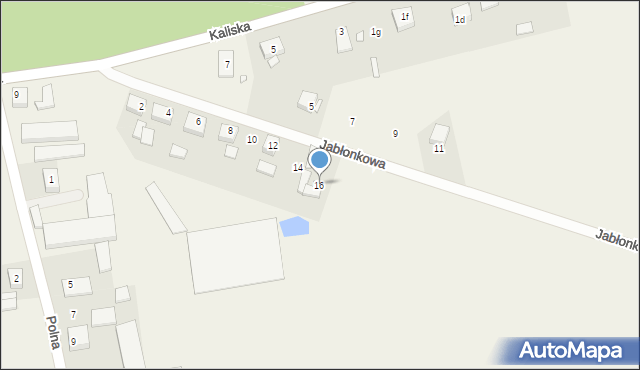 Kotowiecko, Jabłonkowa, 16, mapa Kotowiecko