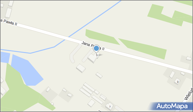 Kowale, Jana Pawła II, 7, mapa Kowale