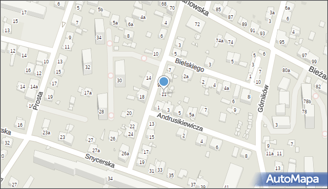 Kraków, Jasińskiego Jakuba, gen., 11, mapa Krakowa