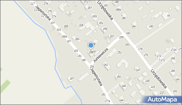 Kraśnik, Jagiellońska, 256, mapa Kraśnik