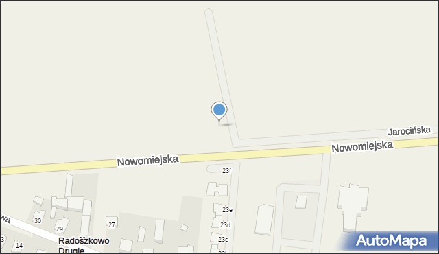 Książ Wielkopolski, Jarocińska, 1, mapa Książ Wielkopolski