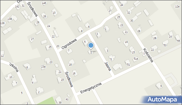 Laskowiec, Jasna, 2, mapa Laskowiec