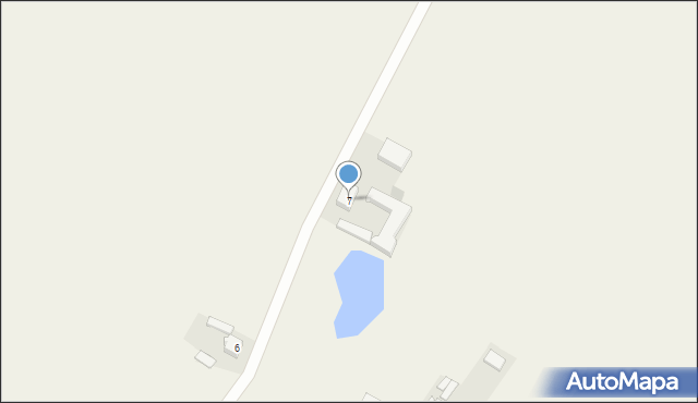 Łaznówek, Janinów, 7, mapa Łaznówek