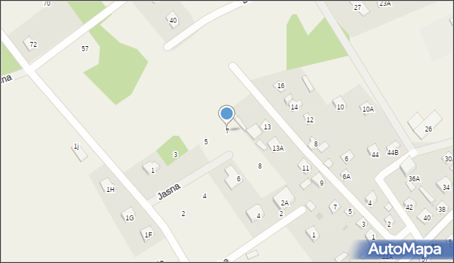 Leoncin, Jasna, 7, mapa Leoncin