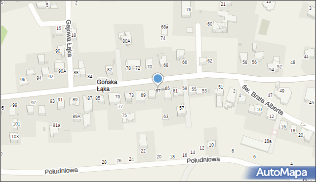Libertów, Jana Pawła II, 67, mapa Libertów