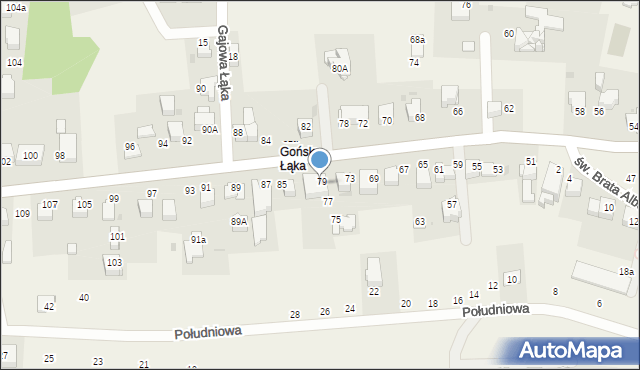 Libertów, Jana Pawła II, 83a, mapa Libertów