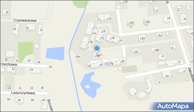 Lipków, Jakubowicza Józefa Paschalisa, 15E, mapa Lipków