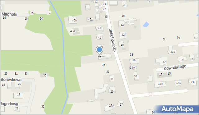 Lipków, Jakubowicza Józefa Paschalisa, 37, mapa Lipków