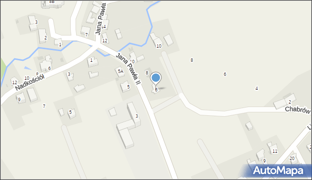 Lipowa, Jana Pawła II, 6, mapa Lipowa