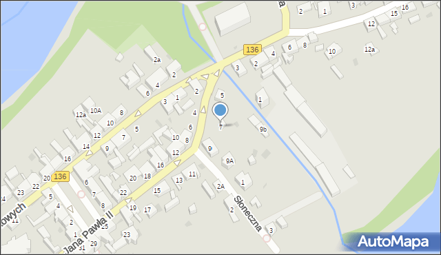 Lubniewice, Jana Pawła II, 7, mapa Lubniewice