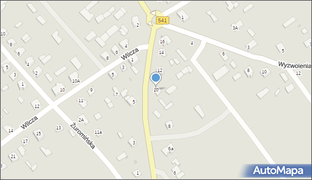 Lubowidz, Jana Pawła II, 10, mapa Lubowidz