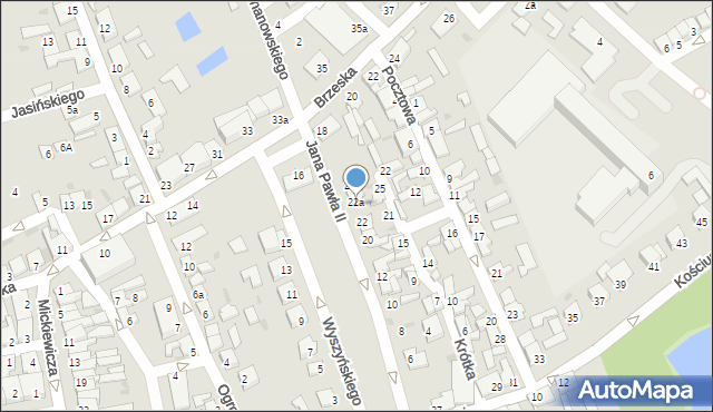 Lubraniec, Jana Pawła II, 24, mapa Lubraniec