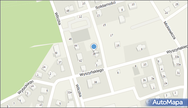 Luzino, Jana Pawła II, 18, mapa Luzino