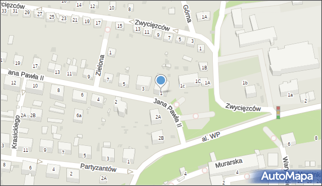 Lwówek Śląski, Jana Pawła II, 1, mapa Lwówek Śląski