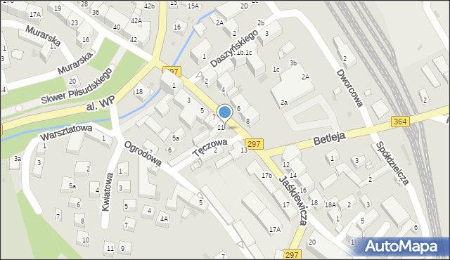 Lwówek Śląski, Jaśkiewicza Jakuba, 11a, mapa Lwówek Śląski