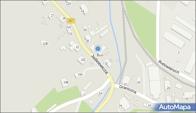 Lwówek Śląski, Jaśkiewicza Jakuba, 30a, mapa Lwówek Śląski