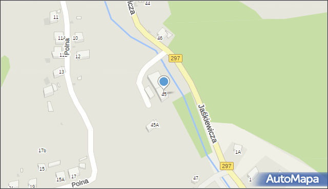 Lwówek Śląski, Jaśkiewicza Jakuba, 45, mapa Lwówek Śląski