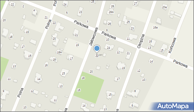 Magdalenka, Jałowcowa, 22, mapa Magdalenka