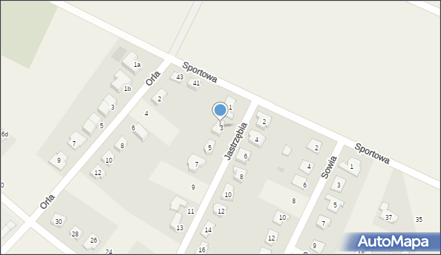 Marcinkowice, Jastrzębia, 3, mapa Marcinkowice