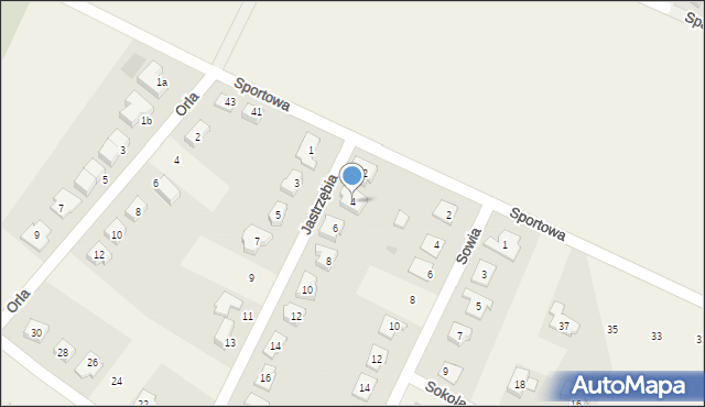 Marcinkowice, Jastrzębia, 4, mapa Marcinkowice