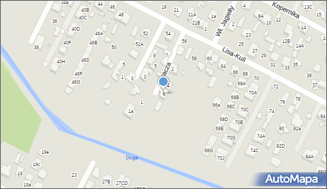 Marki, Jaracza Stefana, 6, mapa Marki