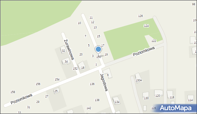 Michałowice, Jana Pawła II, 150, mapa Michałowice