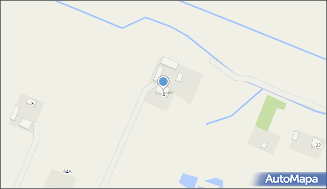 Michrów, Jabłoniowa, 4, mapa Michrów