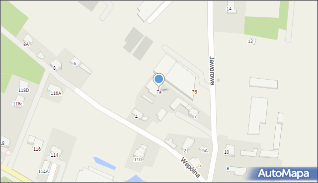 Milejowice, Jaworowa, 7a, mapa Milejowice