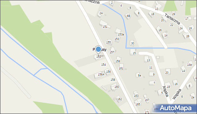 Milówka, Jagiellońska, 152, mapa Milówka