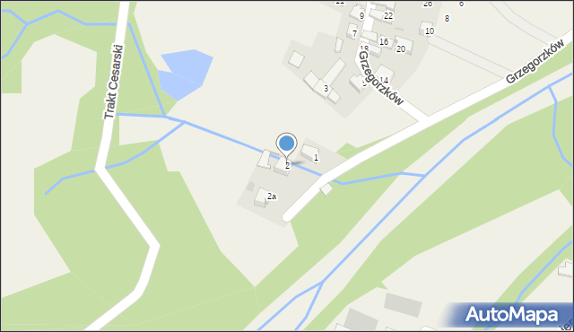 Milówka, Jana Kazimierza, 2, mapa Milówka