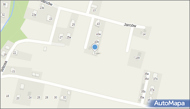 Milówka, Jarców, 8c, mapa Milówka