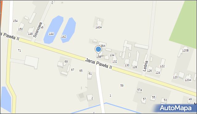 Mleczków, Jana Pawła II, 138, mapa Mleczków