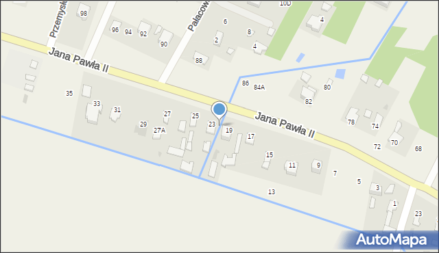 Mleczków, Jana Pawła II, 21, mapa Mleczków